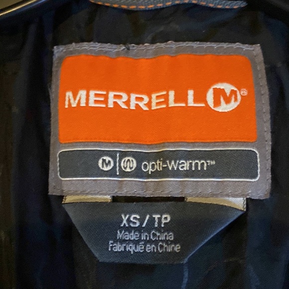 $220 MERRELL | All Season Black Quilted Trail Jacket women’s XS - Picture 9 of 10